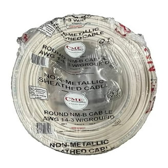 50-Foot-Long 14-Gauge-Wire Non-Metallic Wire At
