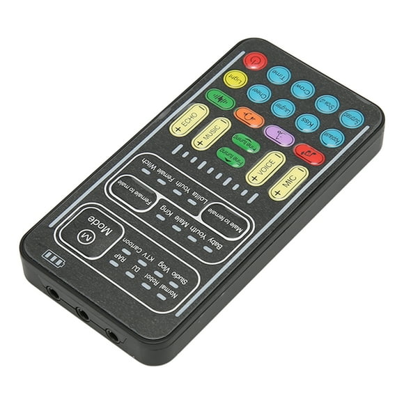 Voice Changer, Noise Control Mini Sound Card Voice Changer Portable Professional For Laptops For Phone