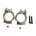 thumbnail image 1 of Ruiboury 2piece Aluminum Front C-Hub Caster Block For Axial 1/10 JR ROCK RACER 90026 Improve RC Car Silver 1Set, 1 of 6