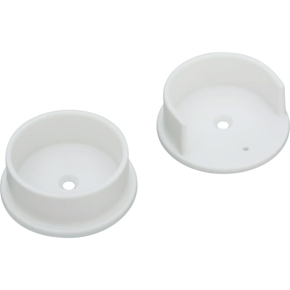 National Hardware - BPB107 Pole Socket - White