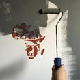 thumbnail image 7 of Africa Map Wall Stencil Africa Animals Wall Stencils Painting 11.8X11.8 inches Reusable Africa Map Tile Stencil with Animals Pattern Elephant Lion est Drawing Stencils Home Decor, 7 of 7