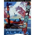 thumbnail image 3 of Marmont Hill "To Treasure-Laden Alaska" Painting Print on Canvas, 3 of 5