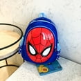 thumbnail image 3 of Marvel Spider-Man Lightweight Backpack - Cute Cartoon Design, Adjustable Straps, Zip Closure, Nylon School Bag For Teens & Up, 3 of 5
