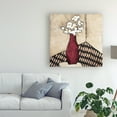 thumbnail image 3 of Trademark Fine Art 'Retro Red Vase' Canvas Art by Judi Bagnato, 3 of 3