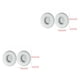 thumbnail image 2 of Monstrate Almohadillas de espuma viscoelástica de cuero proteico de repuesto para Solo 2/3, almohadilla para auriculares, compatible con Bluetooth, Blanco Bluetooth 2piezas, 2 of 6