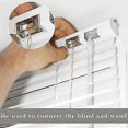 thumbnail image 3 of 4 Pieces Blind Wand Tilt Control Wand Tilter for 1 Inch Mini Blind Head Rail Blind Tilt Mechanism Replacement with D Shaped Gear Tilt Mechanism Hook C, 3 of 5