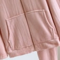 thumbnail image 4 of Winter Warm Pajamas Sets for Women, Zip up Coat Jogger Pants Flannel Fleece Thermal Sleepwear Loungewear Outfits L, 4 of 9
