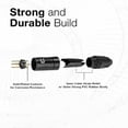 thumbnail image 4 of Coluber Cable 3-Pin XLR m- 1/4" TRS Balanced Stereo Cable - XLR Cable 1.5ft, 4 of 7