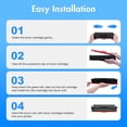 thumbnail image 4 of 504S 5-Pack Toner Cartridge Compatible for Samsung CLT-K504S CLT-C504S CLT-Y504S CLT-M504S K504 C504 Y504 M504 Xpress SL-C1810W C1860FW Printer Ink (2B 1C 1M 1Y), 4 of 8