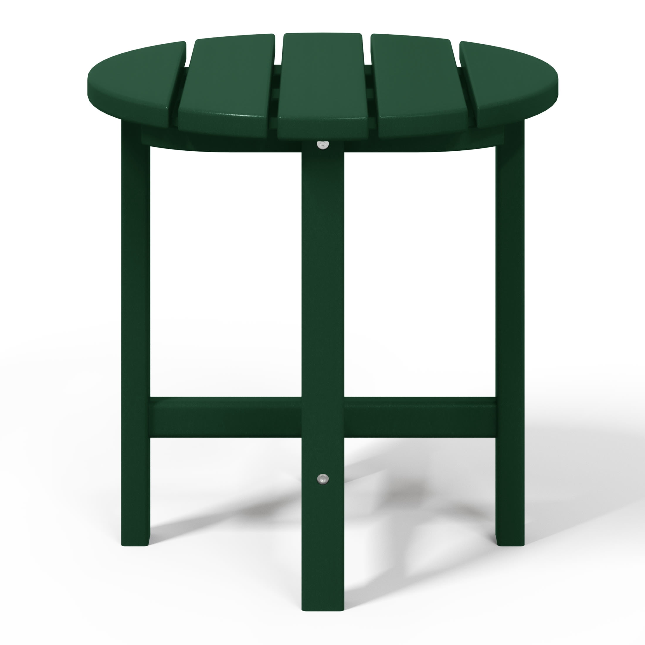 WestinTrends Dylan 12 Piece Outdoor Adirondack Chair With Ottoman And Side Table, Dark Green