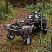 Ohio Steel 4048P-HYB 15 Cubic Foot Swivel Hybrid Lawn Tractor and ATV Dump Cart