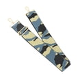 thumbnail image 3 of Soft Camera Strap Belt, Nylon And Metal Camera Strap  Webbing  For Outdoor Blue Gold,Green Gold,White Brown, 3 of 8
