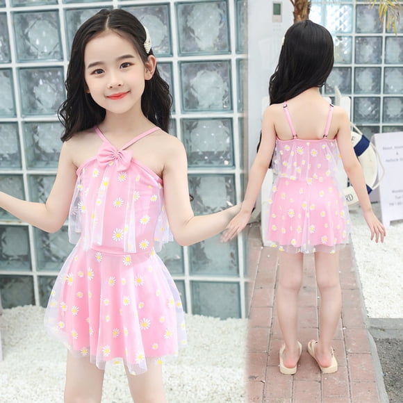 Children's swimsuit girls one-piece baby cute girls