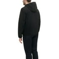 thumbnail image 2 of Men's Tommy Hilfiger Fleece Hooded Jacket Color: Black Medium Gray Size: XXL, 2 of 4