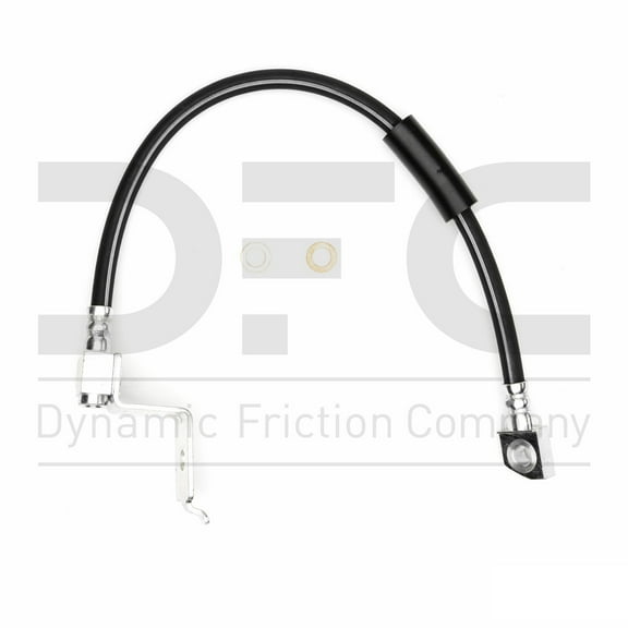 Rear Left Dynamic Friction Company Brake Line Hose 350-54620 For 2007-2009 Lincoln Navigator, 2007-2010 Ford Expedition