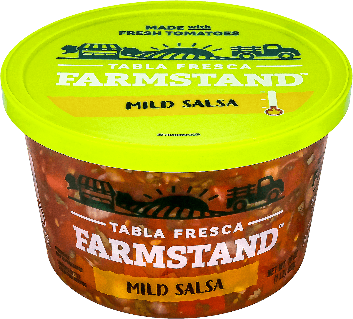 Tabla Fresca Farmstand Fresh Mild Salsa, 16 oz, Gluten-Free, Refrigerated