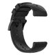 thumbnail image 5 of Correa de reloj de pulsera de silicona suave con hebilla para Suunto 9/9 Baro (negro), 5 of 9