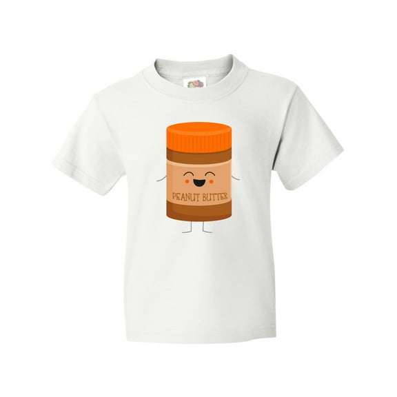 Inktastic Cute Kawaii Peanut Butter Youth T-Shirt