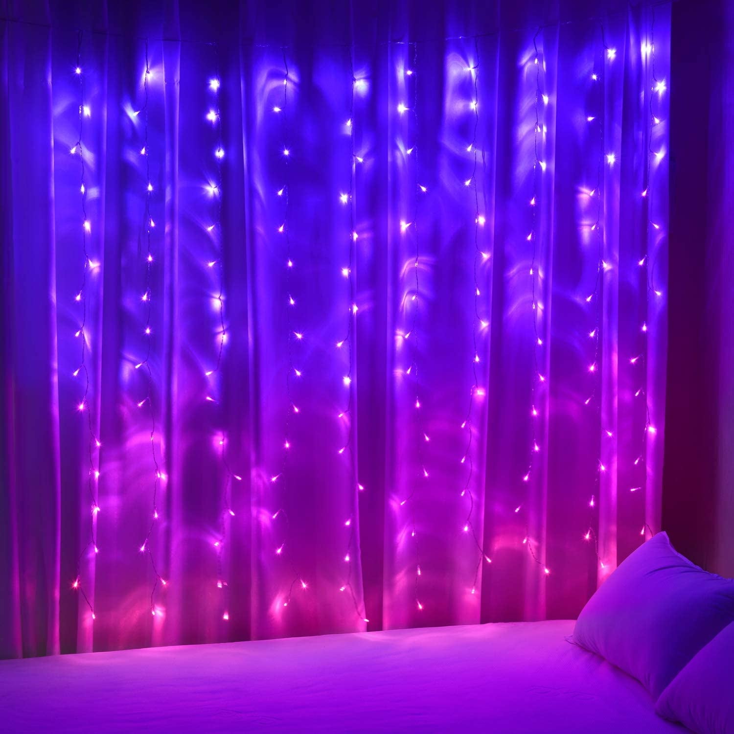 purple curtains for bedroom