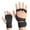 Black, variant on Deago Weight Lifting Workout Gloves with Wrist Wraps for Men and Women - Great for Gym Fitness, Cross Training, Hand Support & Weightlifting