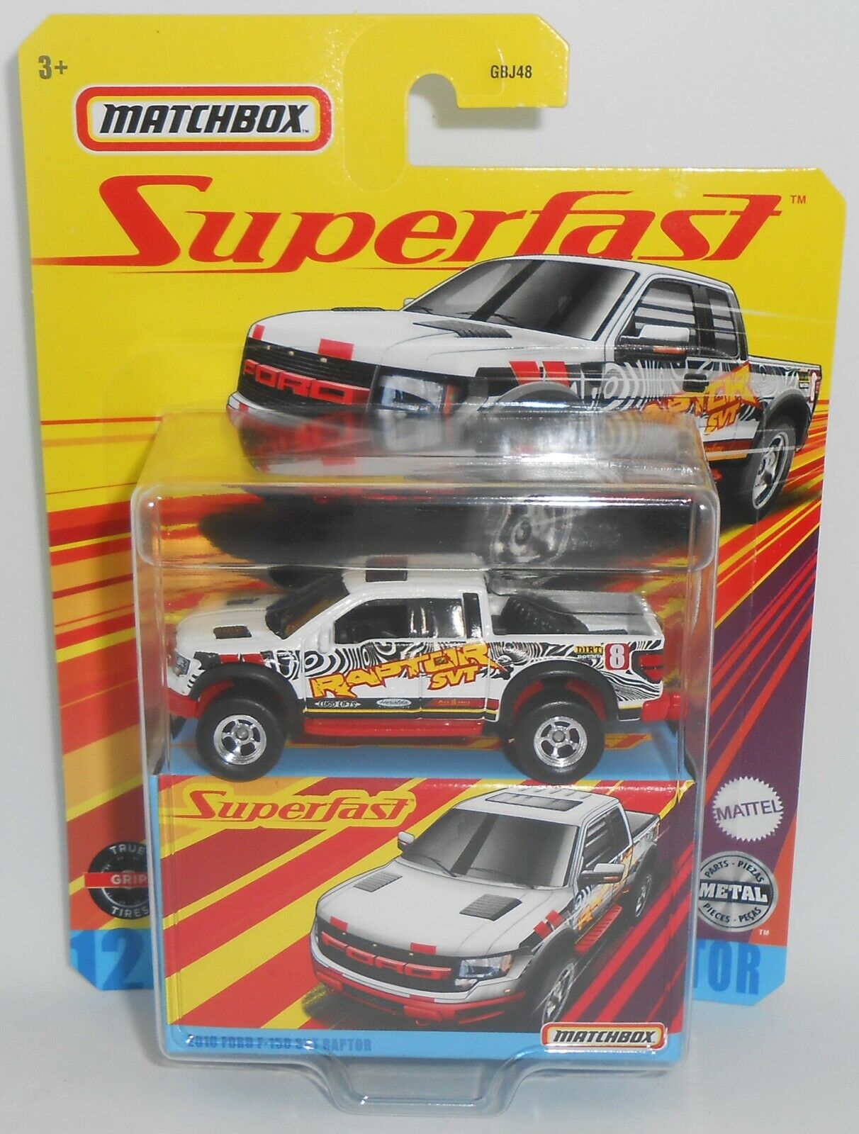 Matchbox Superfast 2010 Ford F-150 SVT Raptor Diecast Vehicle