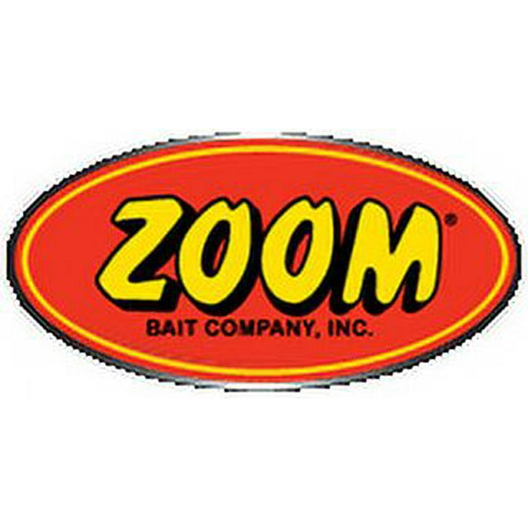 Zoom U-Tale Worm Freshwater Bass Soft Fishing Bait, June Bug, 6 3