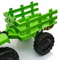 thumbnail image 6 of Hikiddo 12V Battery Powered Kids Ride on Tractor with Trailer & Bluetooth, 6 of 7