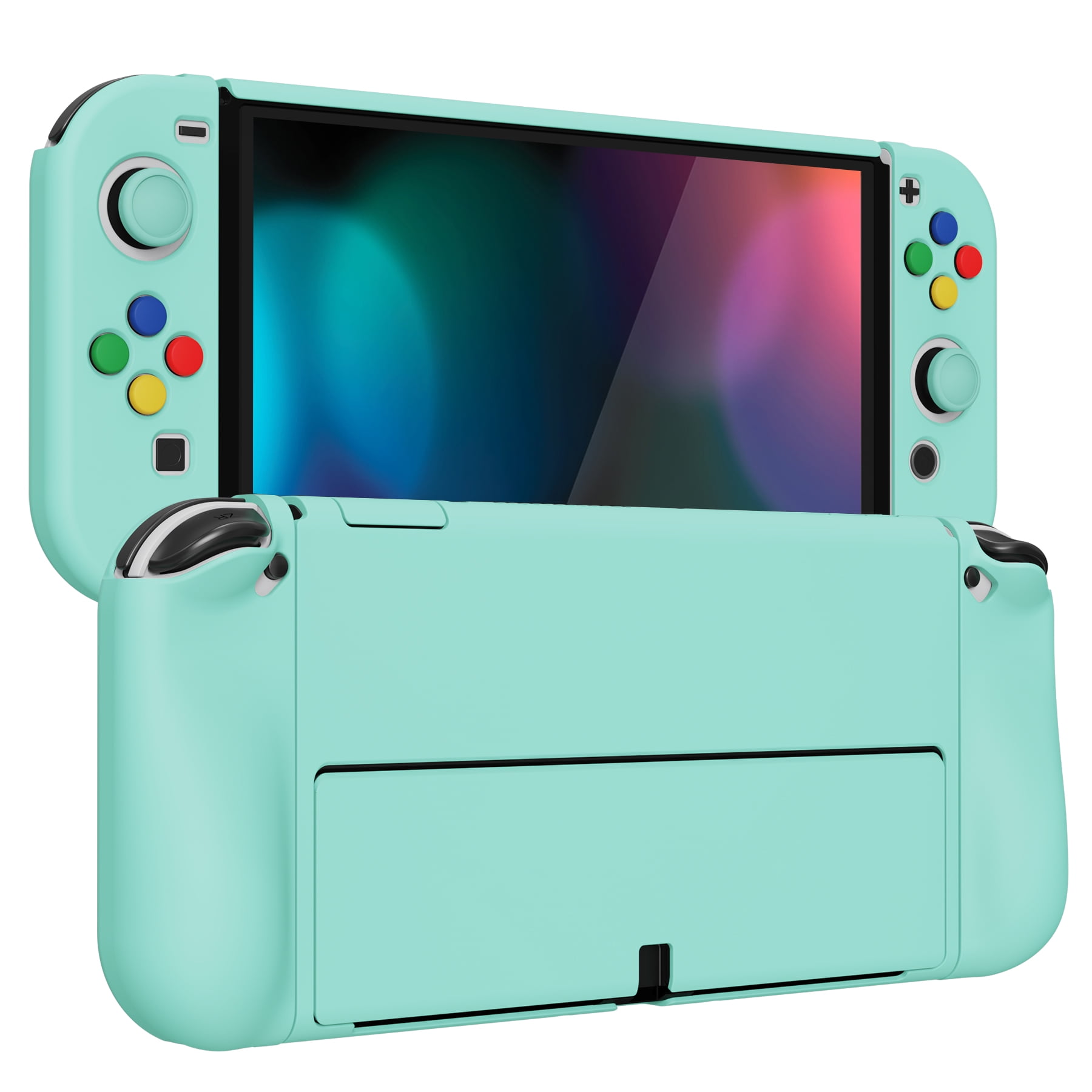 Nintendo switch on sale green case