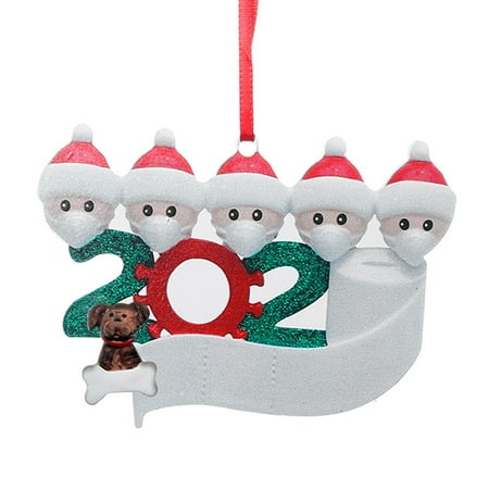 

Iron Art Personalized Survived Family Of Ornament 2022 Christmas Holiday Decor Home Decor Pendant TANGNADE