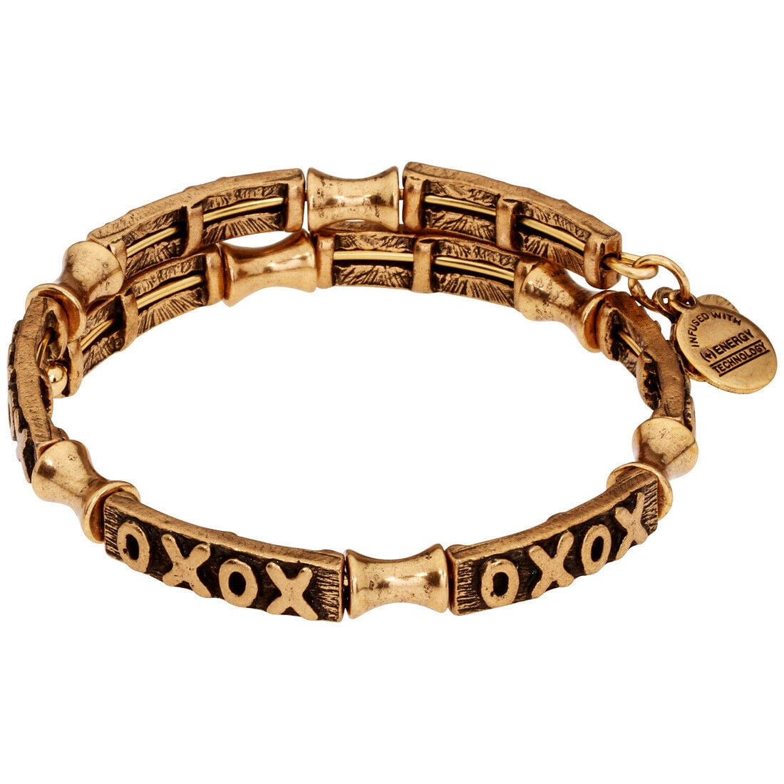 Alex and Ani Alex And Ani XO Wrap Gold One Size Bracelet V18W02RG
