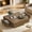 Brown, variant on Gelloan 31.5" Square Coffee Table with Drawers,Wooden Living Room Table,Center Table with a Large Tabletop,for Small Spaces, Apartments, Living Room,Natural