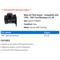 thumbnail image 2 of Mass Air Flow Sensor - Compatible with 1999 - 2001 Ford Mustang 4.6L V8 2000, 2 of 2