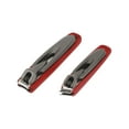 thumbnail image 1 of Cortauñas a prueba de salpicaduras 1 juego de Unique Bargains Cortauñas para uñas de los pies Rojo Gris, 1 of 1