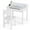white, variant on Costway Toddler Craft Table & Chair Set Kids Art Crafts Table with Paper Roll Holder White