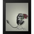 thumbnail image 2 of Fab Funky 20x24 Black Modern Framed Museum Art Print Titled - Freaky Flowers, 2 of 5