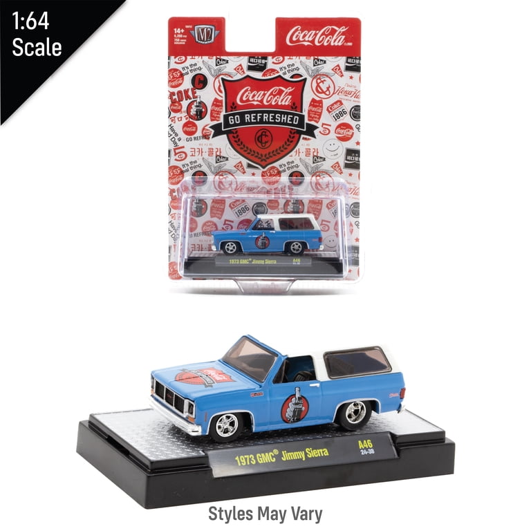 M2 Machines Coca-Cola 1:64 Scale Diecast Car or Truck with Rubber