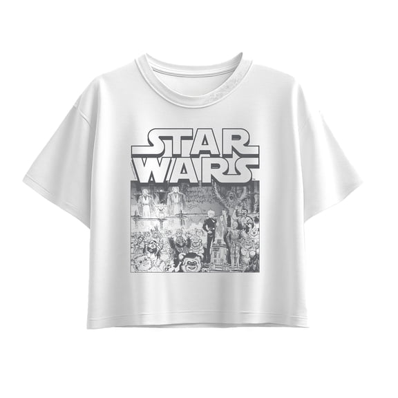 Star Wars - Manga - Youth Girls Boxy T-Shirt