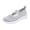 Gray, variant on Office Shoes, Women Shoes, Womens Shoes, Women Mary Jane Walking Shoes Comfortable Knit Flats Slip On Dress Shoes for Women Casual Nurse Flats Diabetic Shoes With Arch Support, Black 6