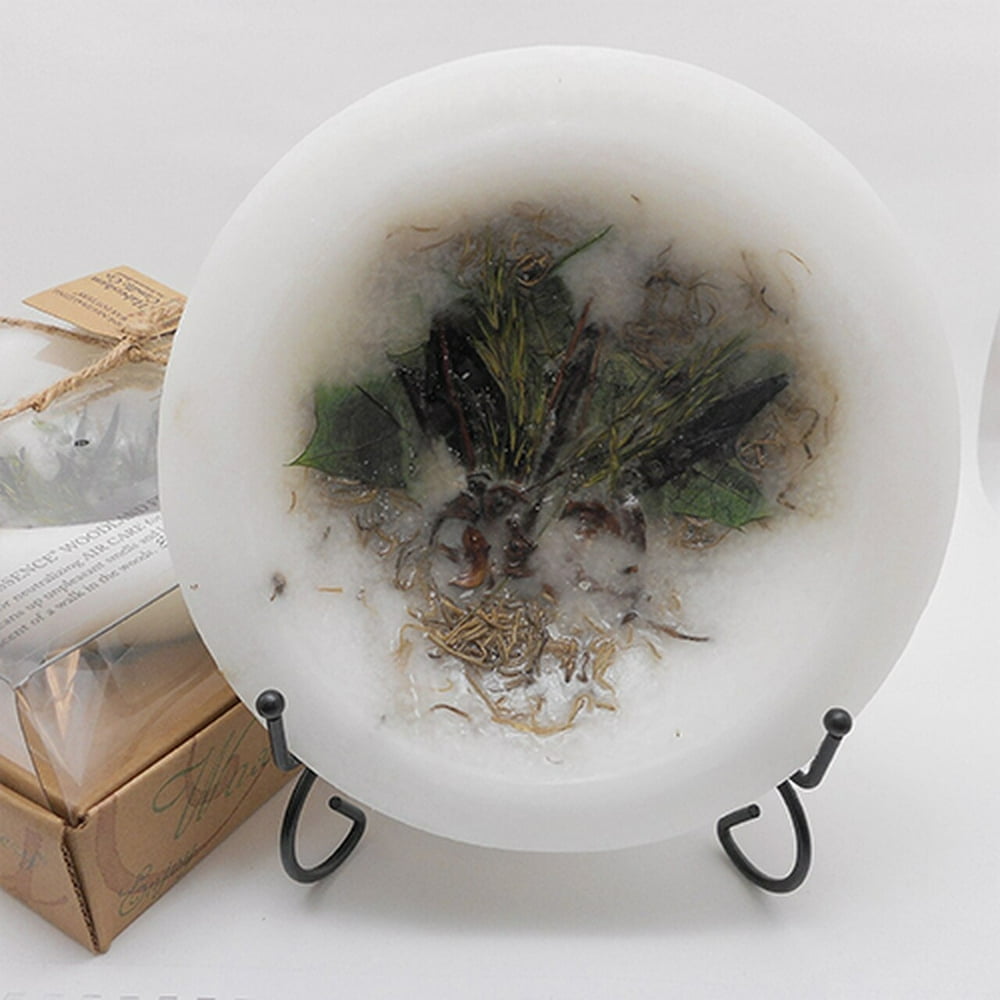 1Pc Habersham Woodland Fresh Deoessence Wax Pottery Bowl 7 inch with