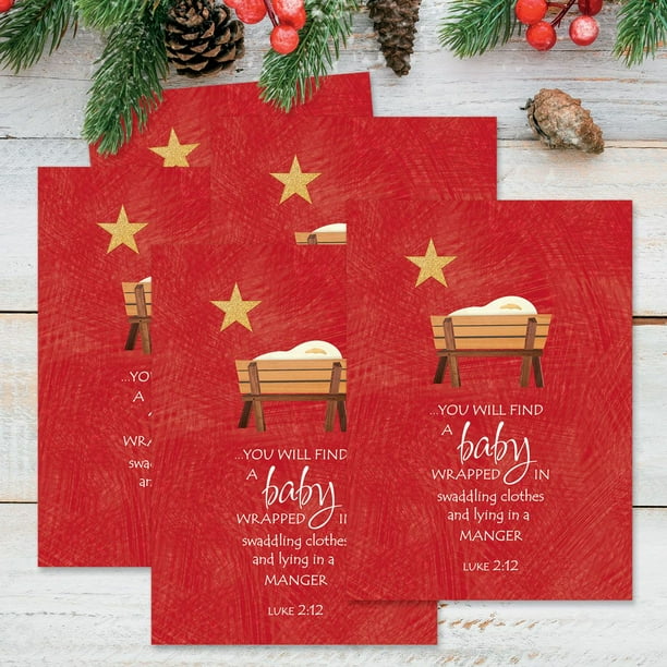 Luke 2:7 Ornaments Boxed Note Cards Luke 2:7 Ornaments Boxed Note Cards