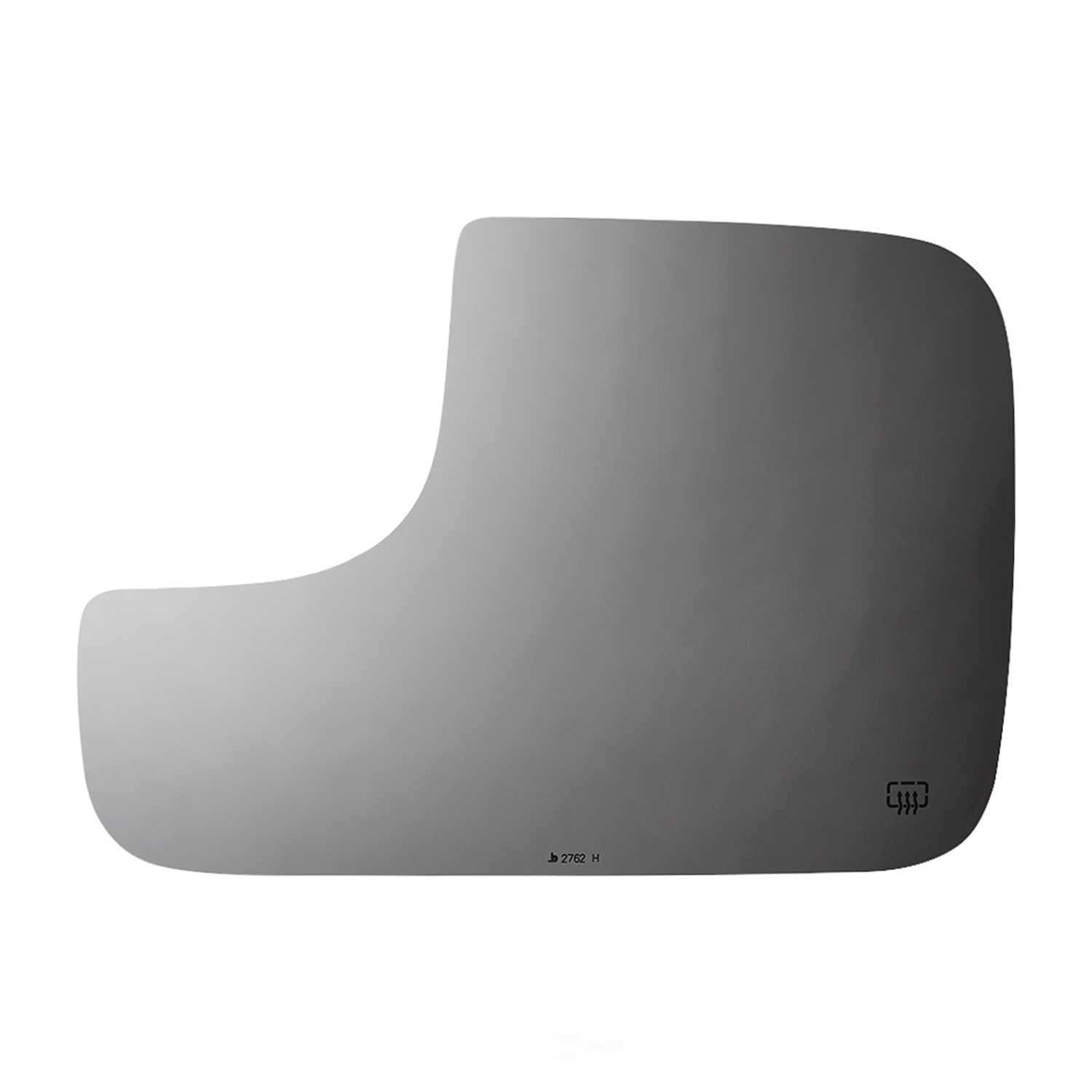 Burco Side View Mirror Replacement Glass - Clear Glass - 2762H