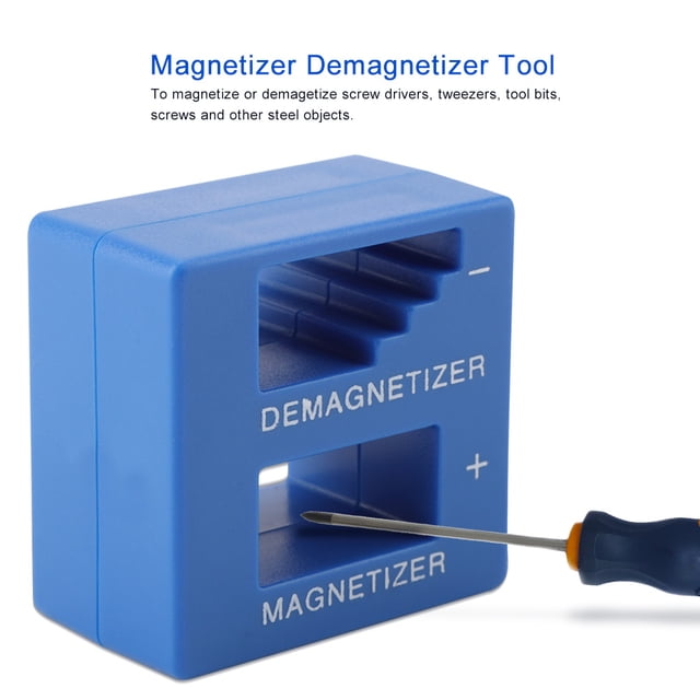 Magnetizador Desmagnetizador Magnético, Herramienta 2 En 1 Para Puntas De Destornillador, Brocas De Tornillo, Hardware Pequeño