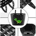 thumbnail image 3 of YeloYolker Kids Bike Basket, Cute Dinosaur Bicycle Basket for Boys, Toddlers, Plastic Front Handlebar Basket for Scooter, Tricycle，Balance Bike(I-Rex), 3 of 8