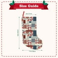thumbnail image 2 of Zufioo Patchwork In Country Style for 18-inch Stitching Christmas Stockings, Suitable for Christmas, Christmas Trees, Indoor and Outdoor Holiday Decorations-Short plush, 2 of 5