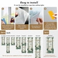 thumbnail image 6 of Spring Window Privacy Film, Butterfly Summer Botanical Flower Static Cling UV Sun Blocking Heat Control Window Tint Day and Night, Non-Adhesive Reusable One Way Windows Privacy Cover 17.7''x78.7'', 6 of 7