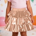 thumbnail image 3 of LYHaoo Girls Festival Tutu Skirt With Glitter Sequins Three Tier Layered Cake Design Party Wear Girls Uniform Skirts,Sizes 10-12 Years, 3 of 5