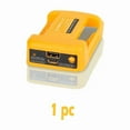 thumbnail image 1 of 1/2pcs USB Charger Adapter for Dewalt 18V 20V Li-ion Battery Portable Type-C Port Fast Charging Battery Storage Rack Holder Case, 1 of 10