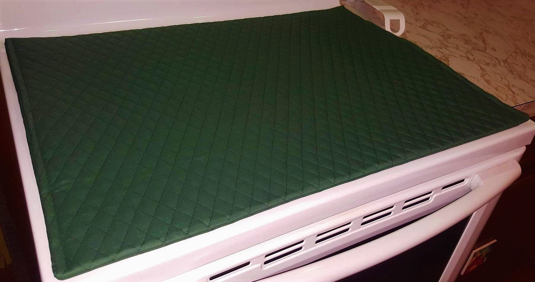 Quilted Cover & Protector for Glass/Ceramic Stove Top by Penny's