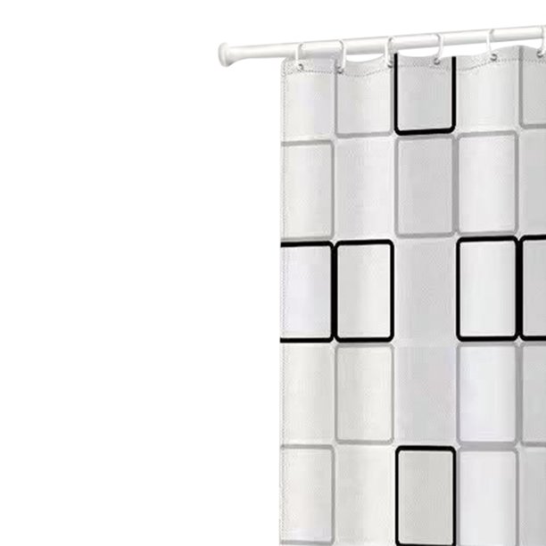 Cortina impermeable de 180x200 cm para dormitorio (cuadrado grande) Ndcxsfigh Libre de BPA