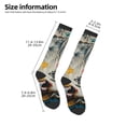 thumbnail image 2 of Balery Colorful Graffiti Cow Calcetines novedosos Calcetines deportivos Calcetines hasta la rodilla Calcetines de algodón Calcetines originales y geniales, 2 of 6